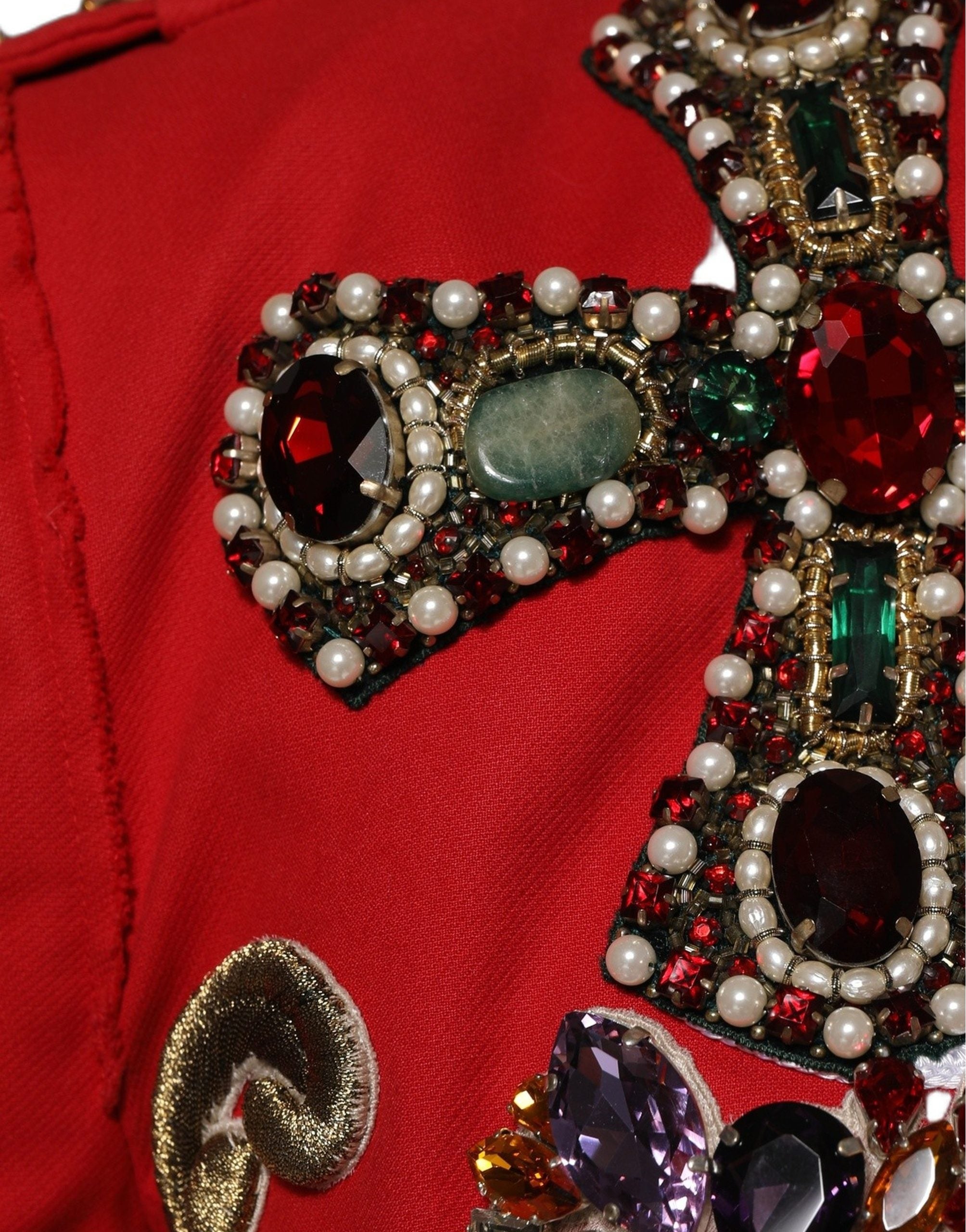 Dolce & Gabbana 88% Cotton jacket in multicolor — view 6