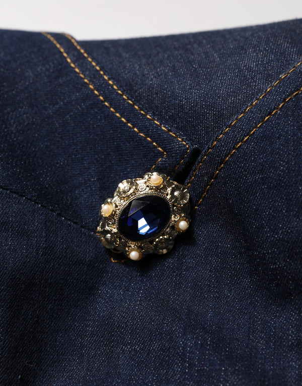 Dolce & Gabbana 97% Cotton 3% Elastane blazer in blue