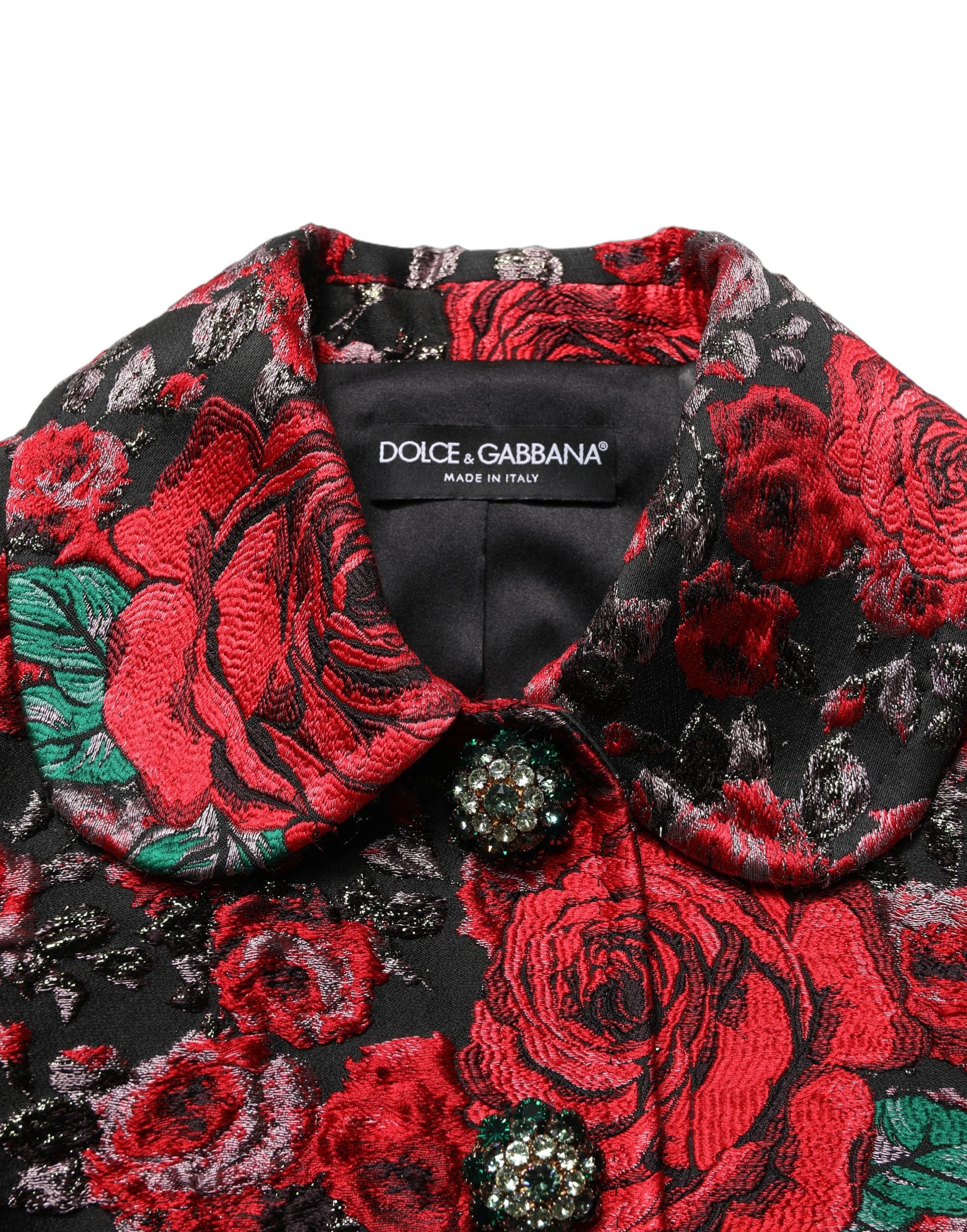 Dolce & Gabbana 10% Acetate blazer in red — view 3