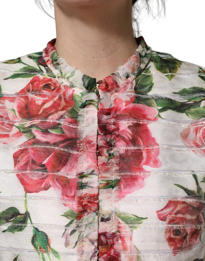 Dolce & Gabbana 73% Polyester jacket in multicolor — view 2