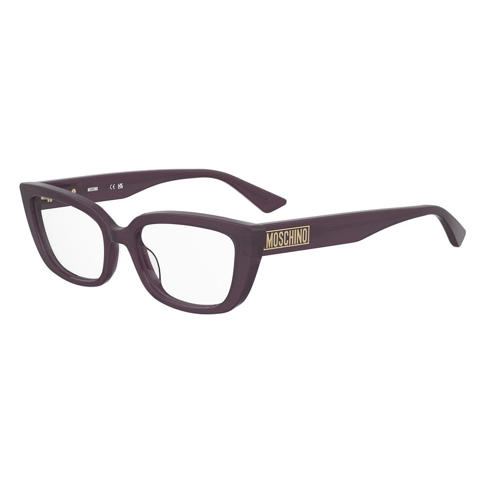 Purple Plastic Glasses (frames) Accessory