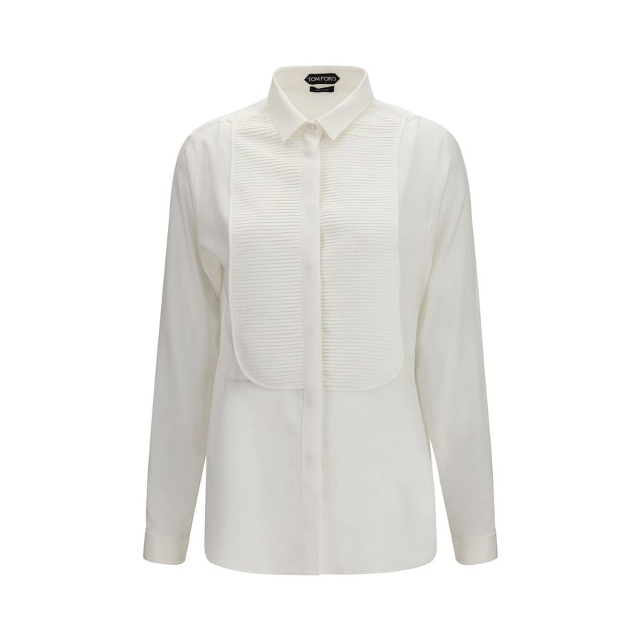 Tom Ford 100% Silk shirt in white