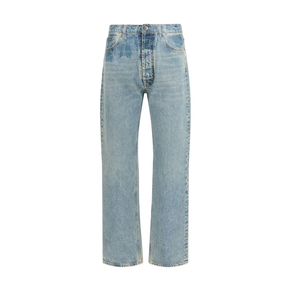 Maison Margiela 100% Cotton jeans in blue