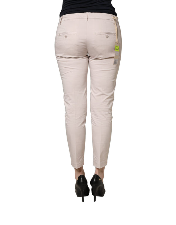 Versace Jeans Couture 98% Cotton trousers in beige