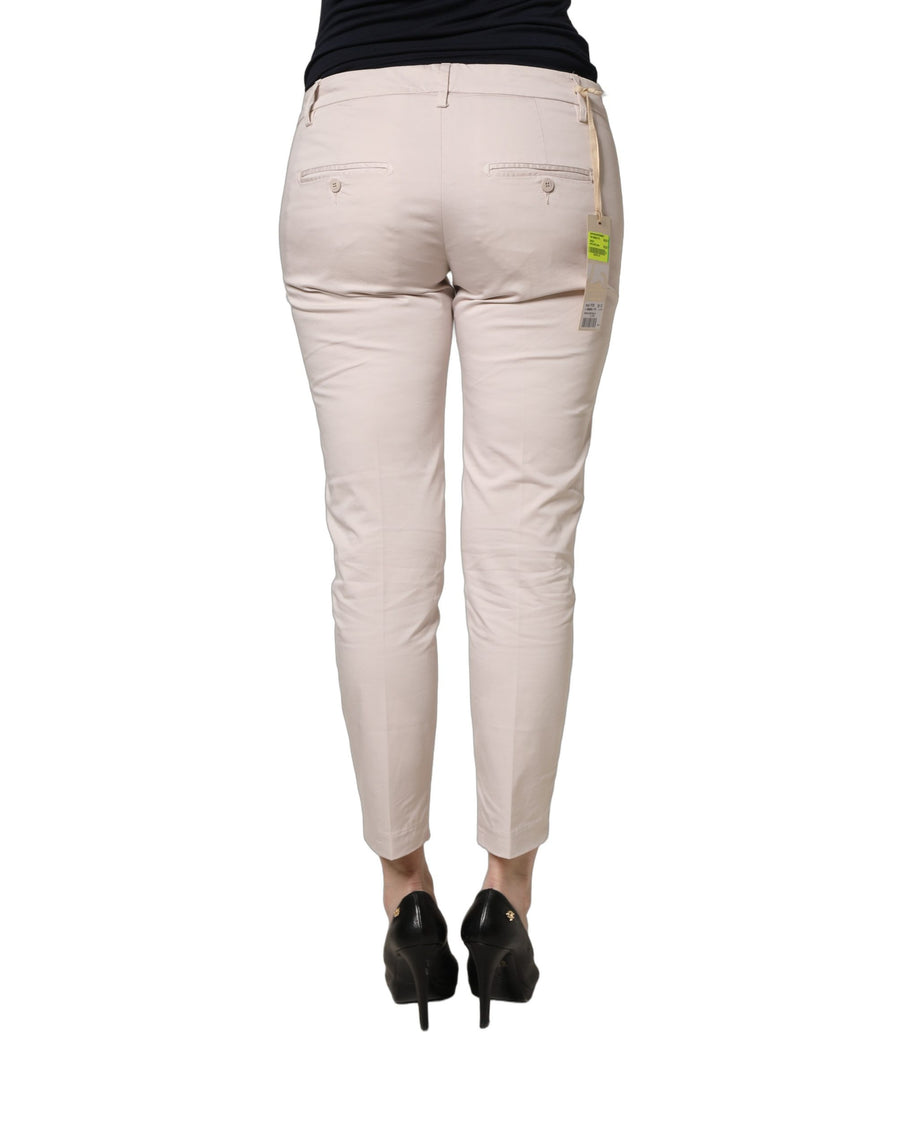 Versace Jeans Couture 98% Cotton trousers in beige