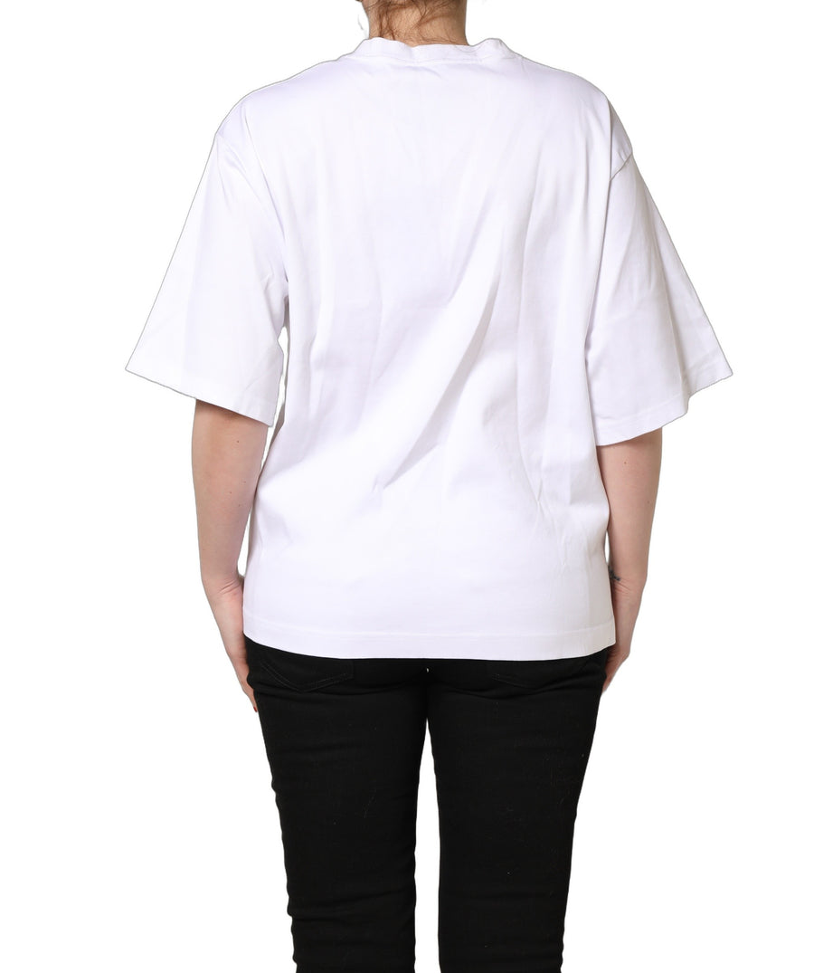 Dolce & Gabbana 100% Cotton t-shirt in white