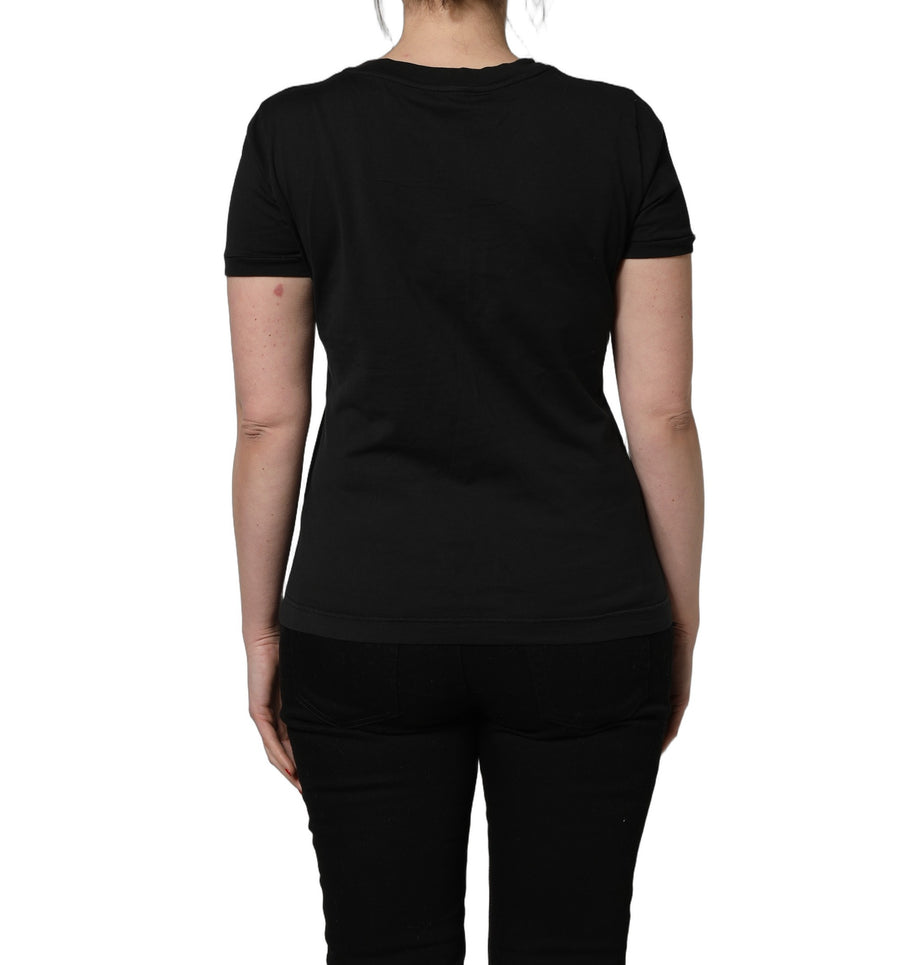 Dolce & Gabbana 100% Cotton t-shirt in black
