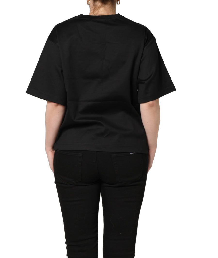Dolce & Gabbana 100% Cotton t-shirt in black