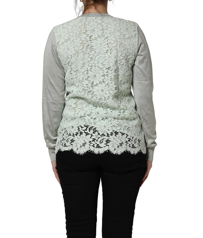 Dolce & Gabbana 24% Cotton cardigan in green