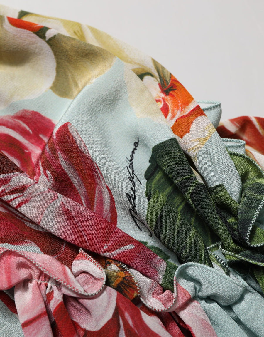 Dolce & Gabbana 100% Silk blouse in multicolor