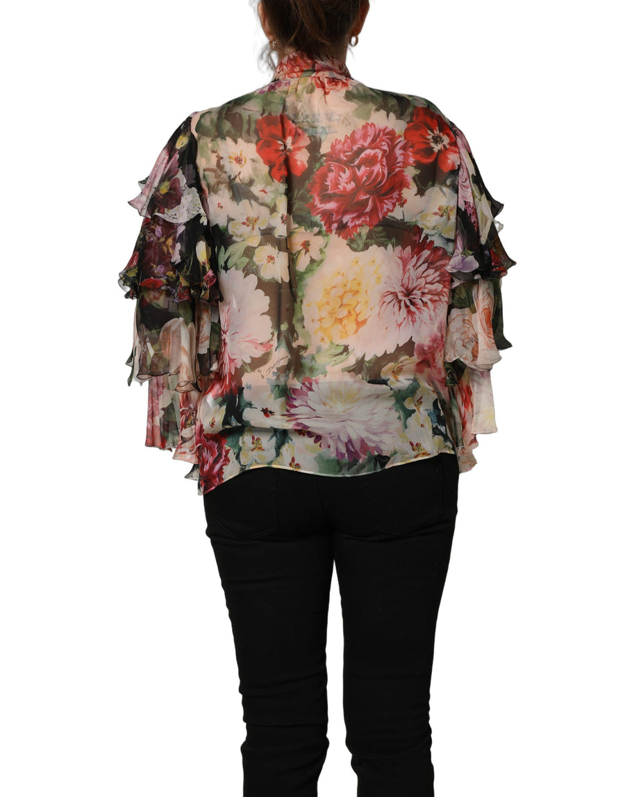 Dolce & Gabbana 100% Silk blouse in multicolor