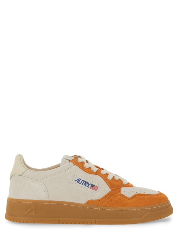 Medalist Low Sneaker Orange Suede Cow Leather Trainers