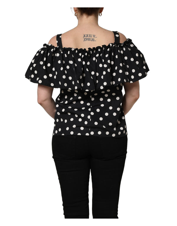 Dolce & Gabbana 100% Cotton blouse in black