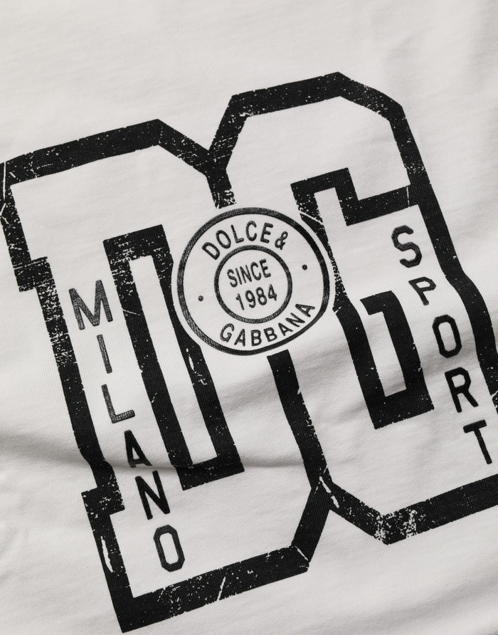 Dolce & Gabbana 100% Cotton t-shirt in white