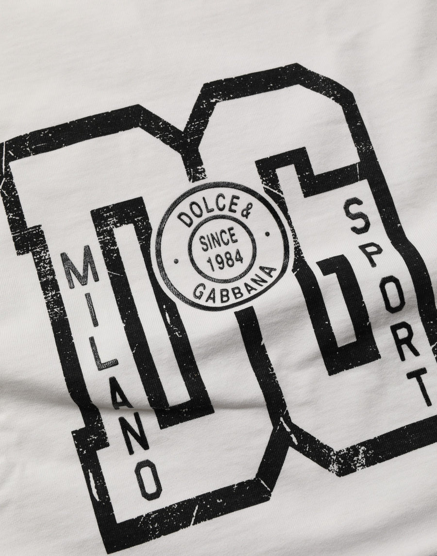 Dolce & Gabbana 100% Cotton t-shirt in white