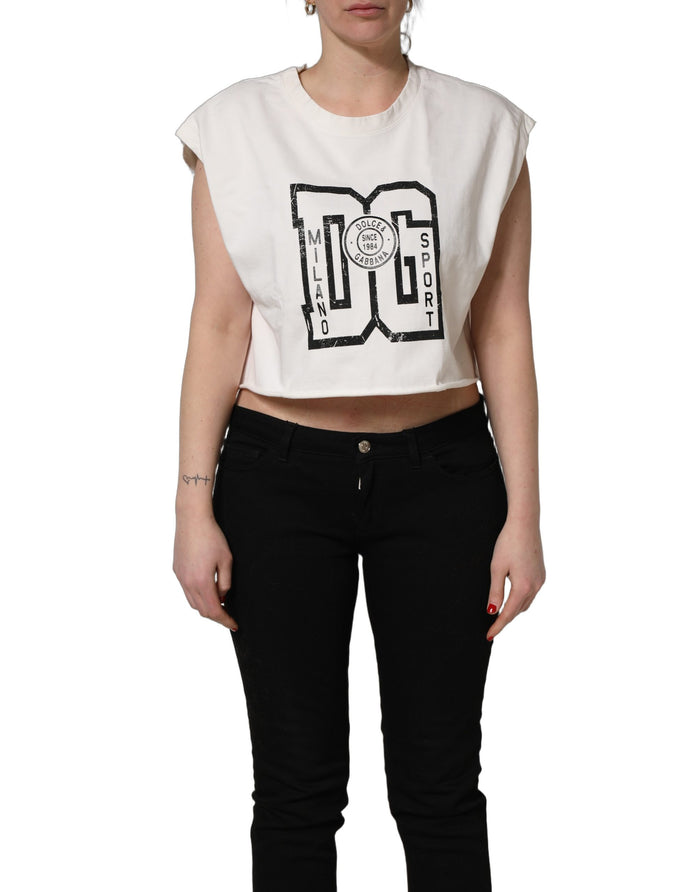 Dolce & Gabbana 100% Cotton t-shirt in white — view 2