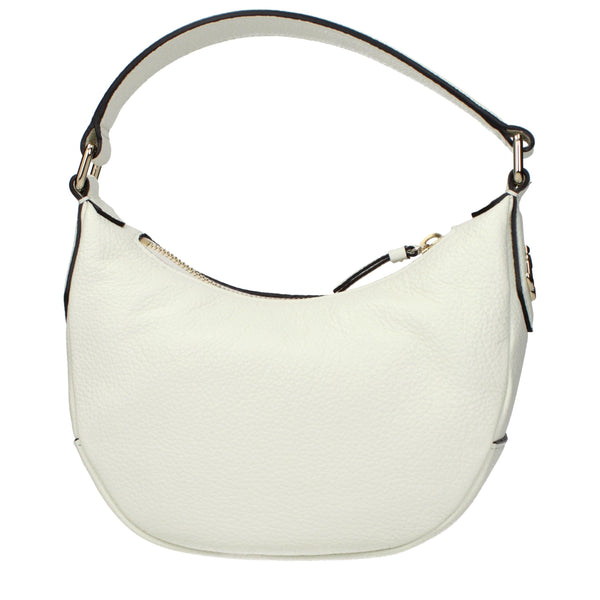 Jimmy Choo Leather shoulder bag in beige