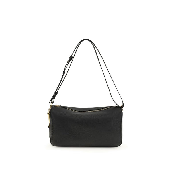 Gucci 100% Calf Leather Bos Taurus shoulder bag in black