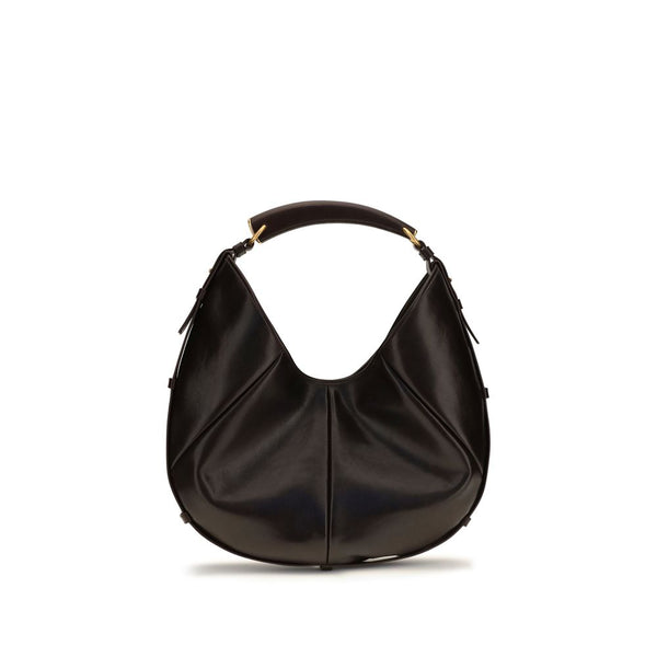 Saint Laurent 100% Calf Leather Bos Taurus shoulder bag in brown