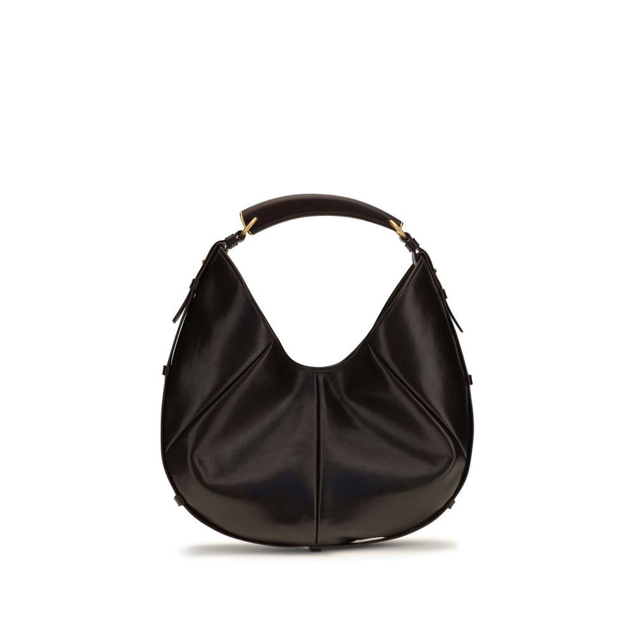 Saint Laurent 100% Calf Leather Bos Taurus shoulder bag in brown
