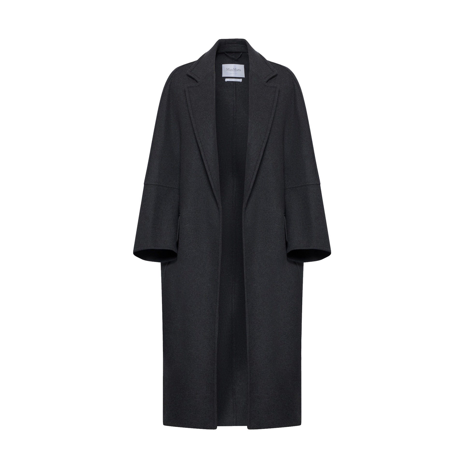 Asburgo Wool And Cashmere Coat Gray