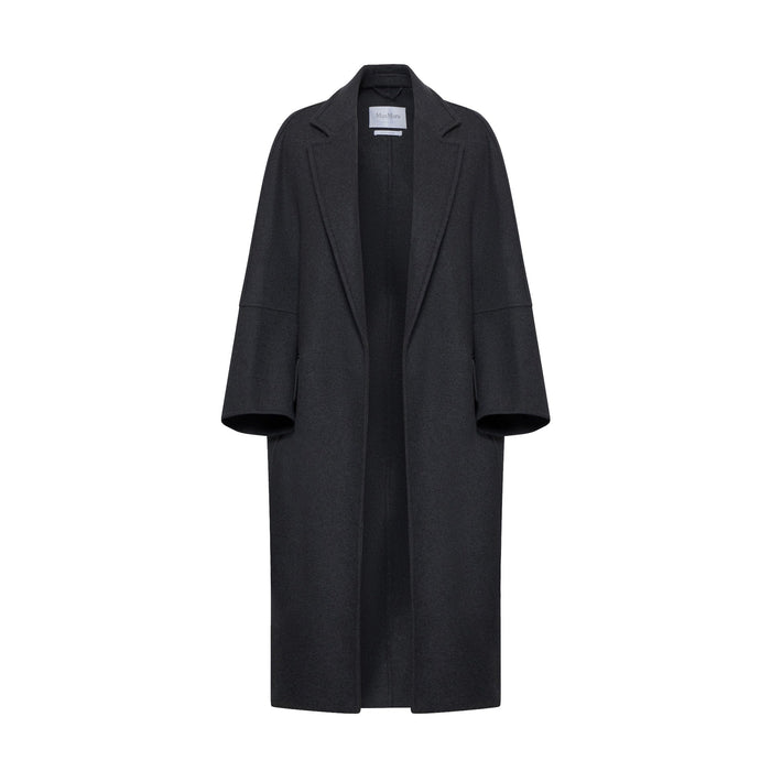 Asburgo Wool And Cashmere Coat Gray