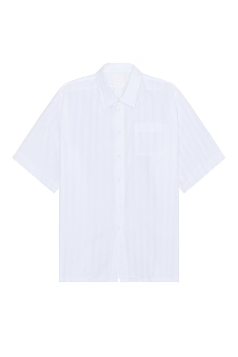 Givenchy Short Sleeve Shirt With Pocket_white White