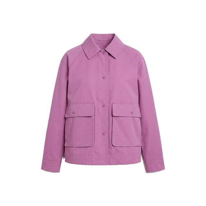 Herno Denim Jacket Pink Cotton