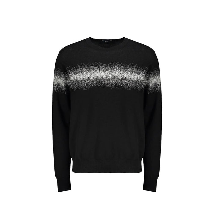 Herno 82% Cotton sweatshirt in black