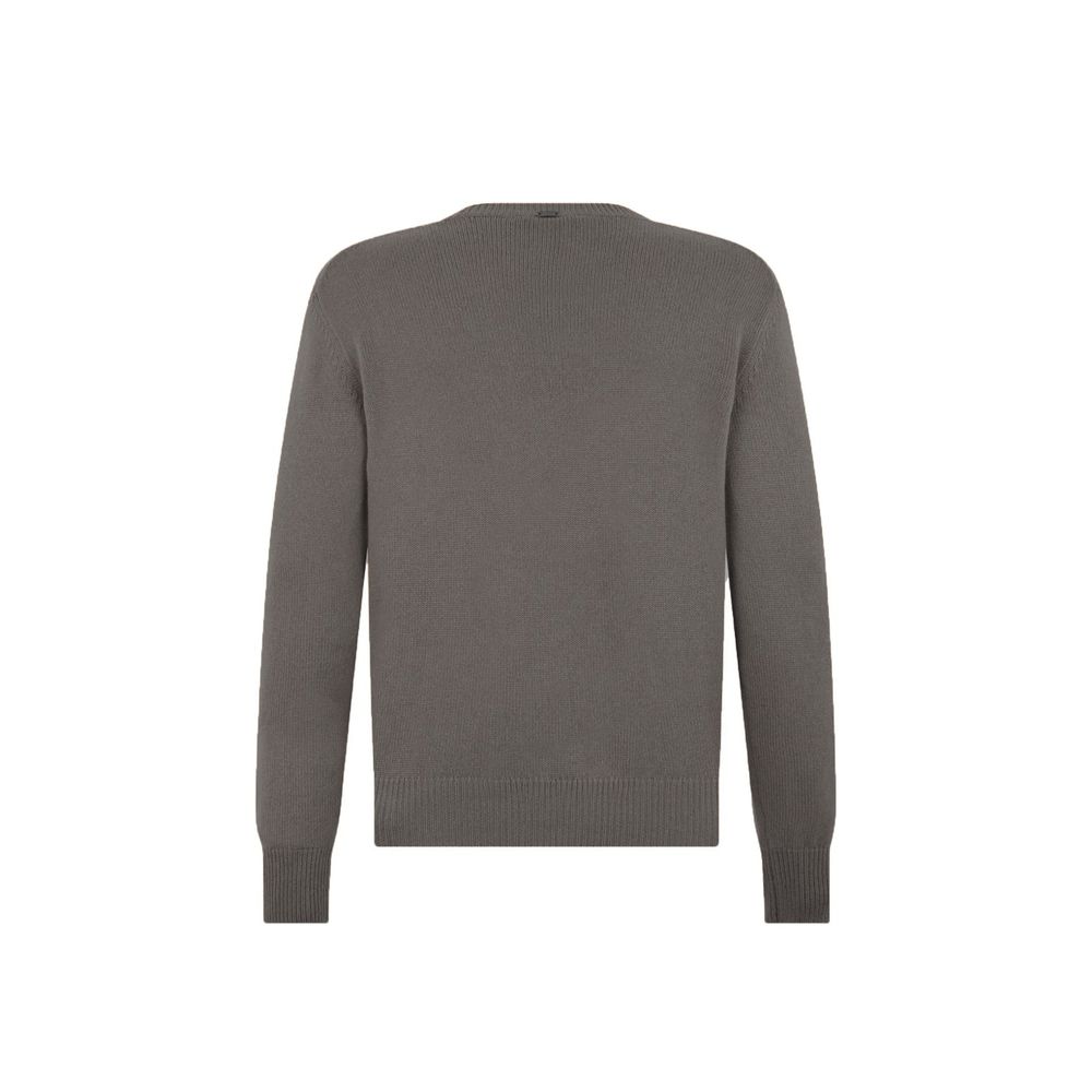 Herno 100% Cashmere sweater in gray — view 2