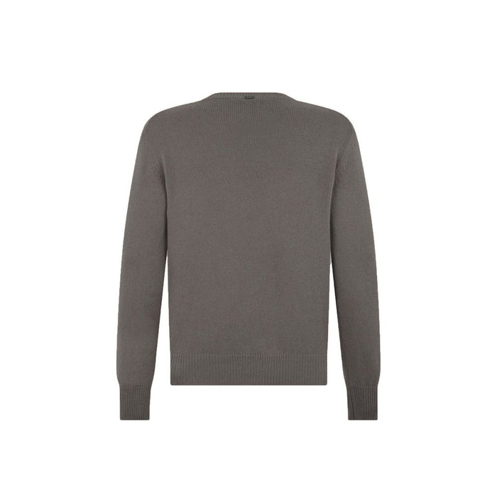 Herno 100% Cashmere sweater in gray — view 2