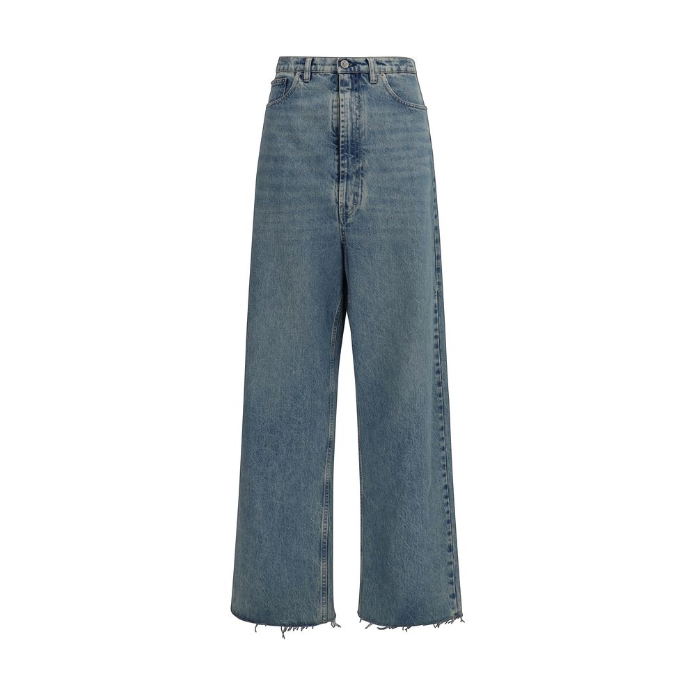 Maison Margiela 100% Cotton jeans in blue