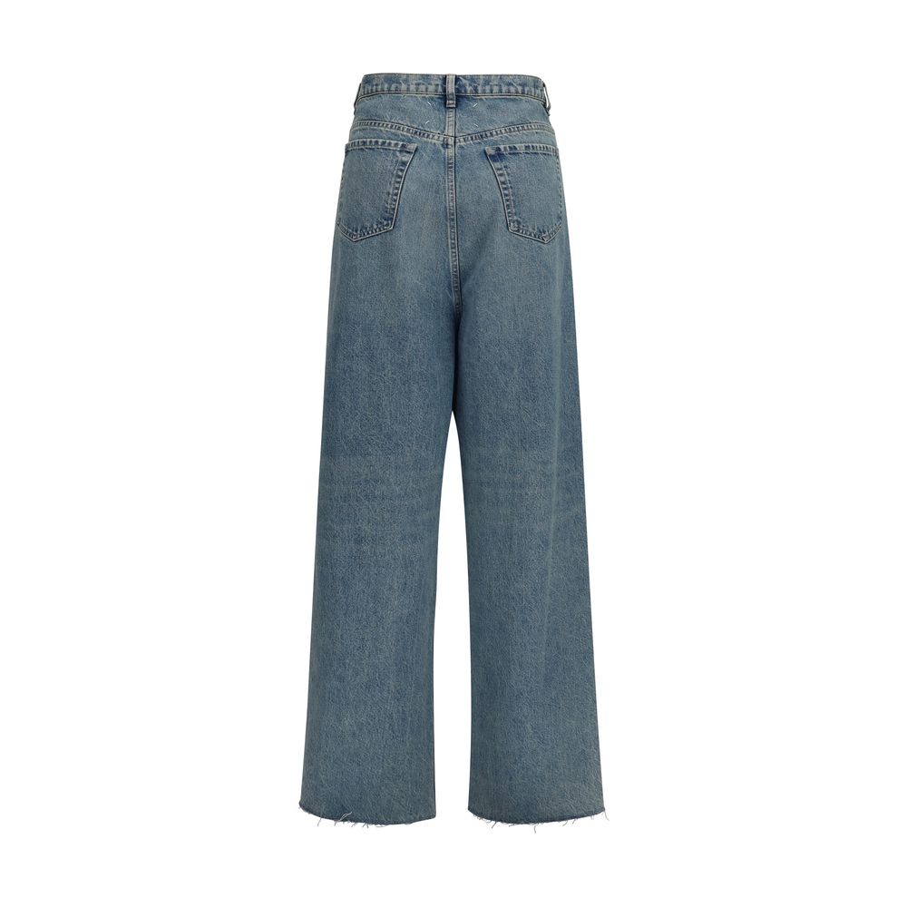 Maison Margiela 100% Cotton jeans in blue — view 2