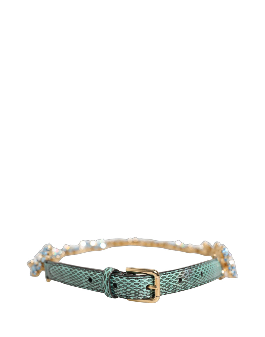 Dolce & Gabbana 20% Ayers belt in green