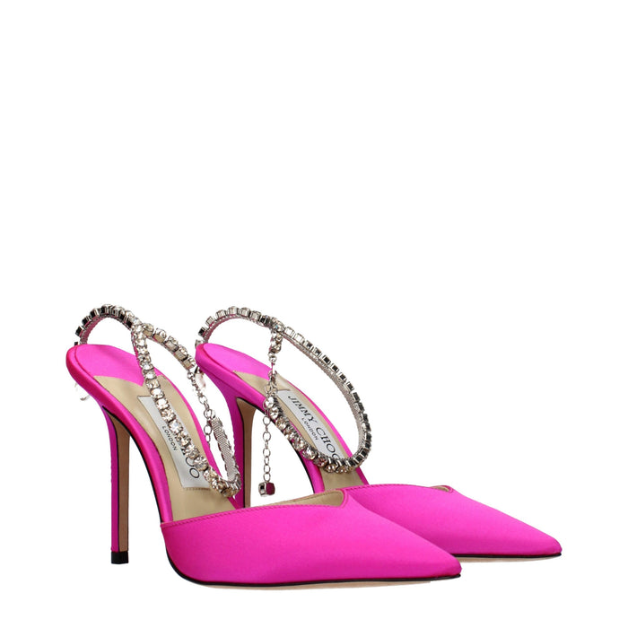 Jimmy Choo heel in pink — view 2
