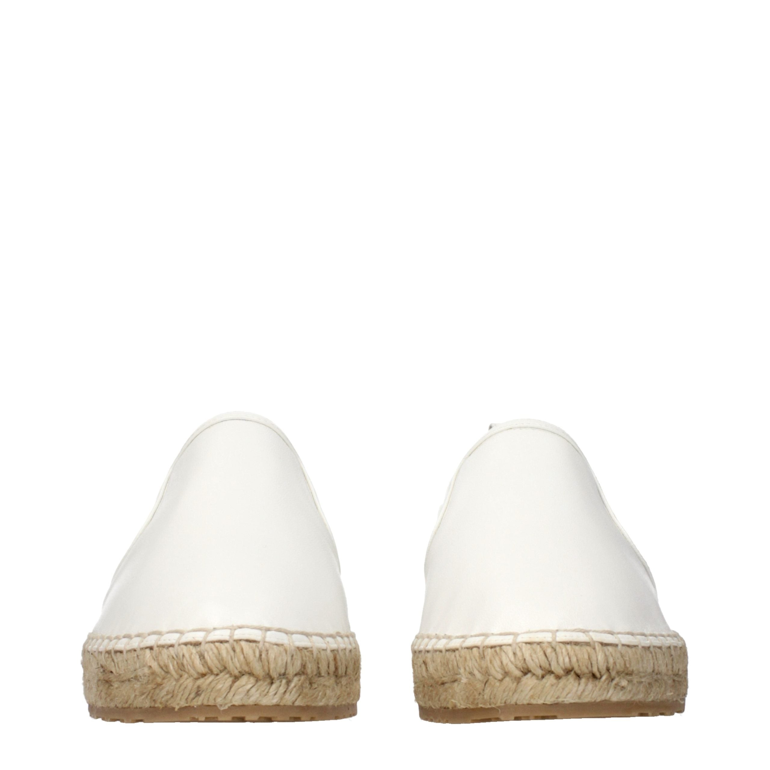 Jimmy Choo espadrille flat in white — view 3