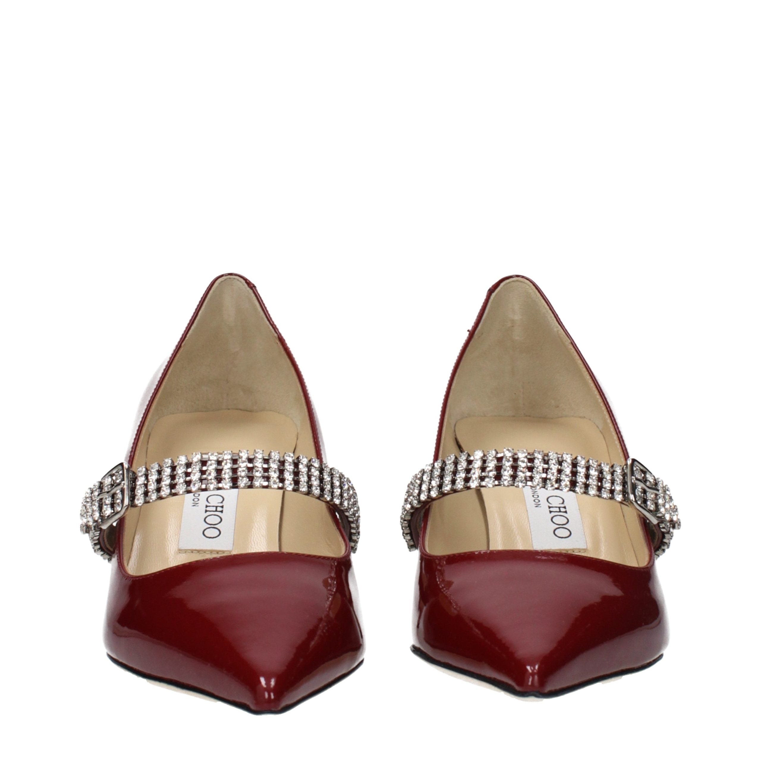 Jimmy Choo pumps in red — view 3
