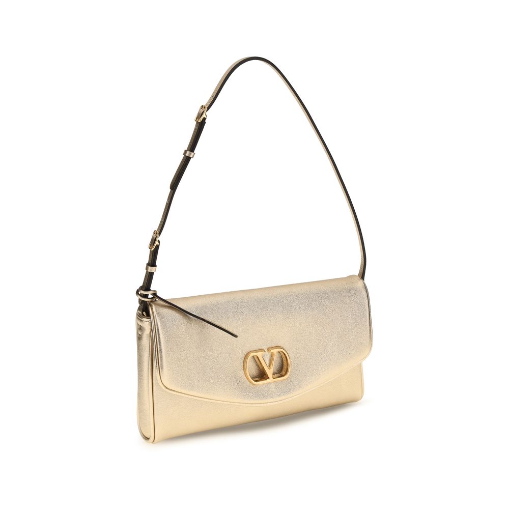 Gold Lamb Ovis Aries Shoulder Bag