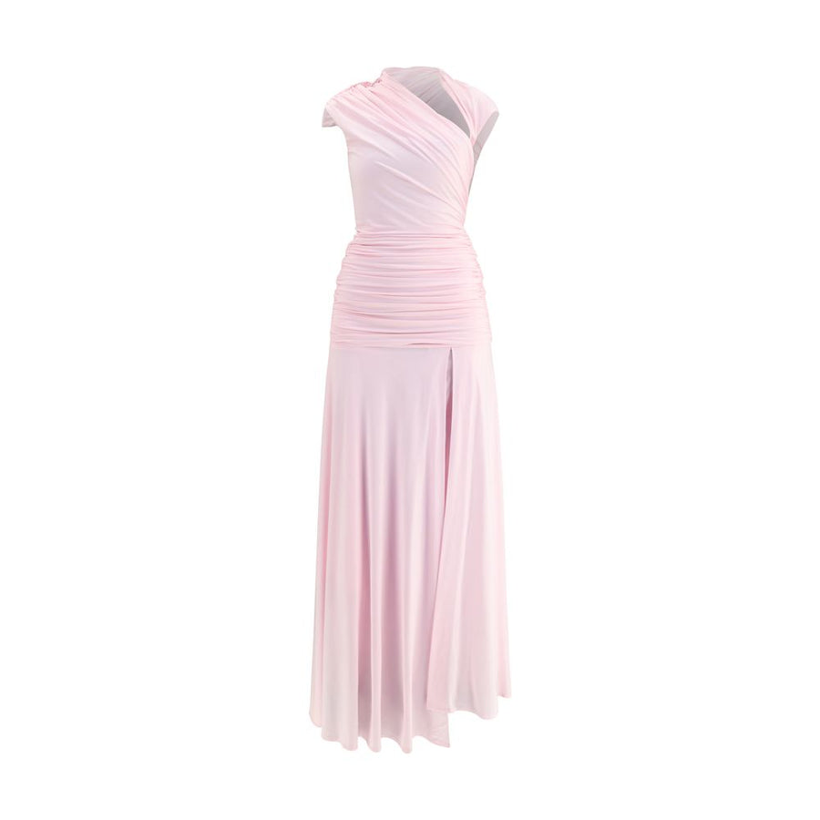 Self-Portrait 90% Viscose 10% Elastane dress in pink