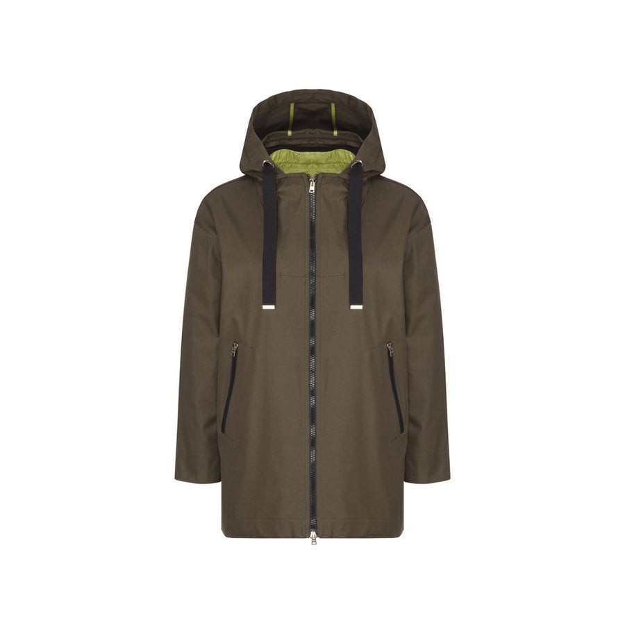 Herno 100% Cotton coat in brown