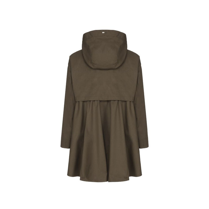 Herno 100% Cotton coat in brown — view 2