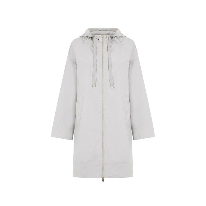 Herno 86% Polyamide coat in gray