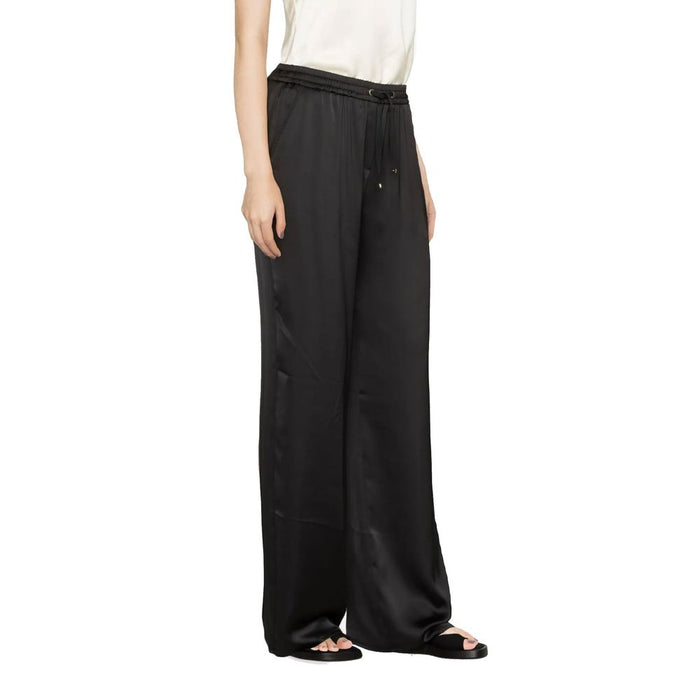 Herno 100% Polyamide trousers in black — view 2