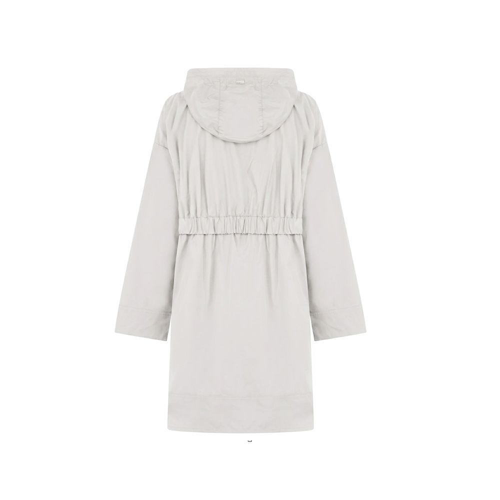 Herno 86% Polyamide coat in gray — view 2