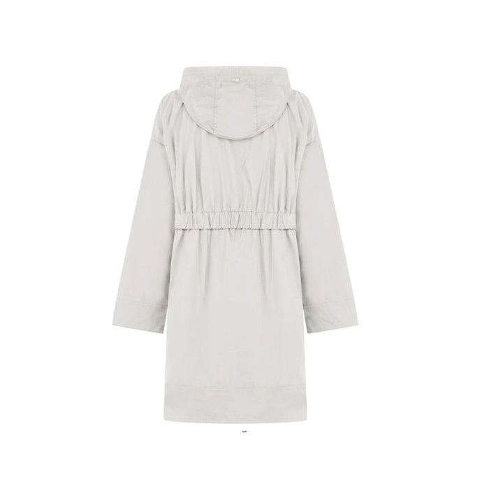 Herno 86% Polyamide coat in gray — view 2