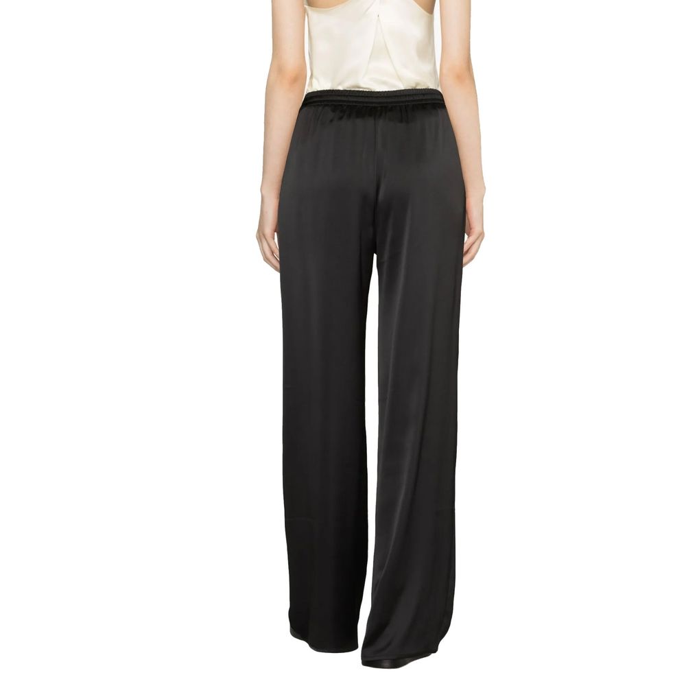 Herno 100% Polyamide trousers in black — view 3