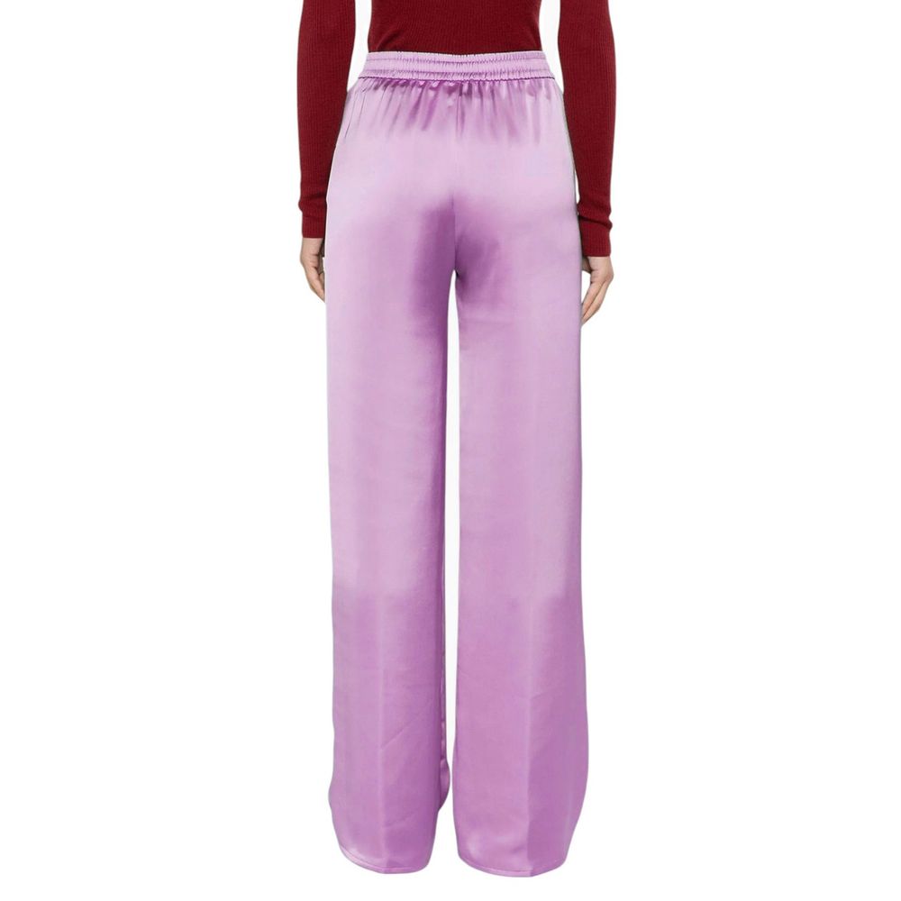 Herno 100% Polyester joggers in purple — view 3