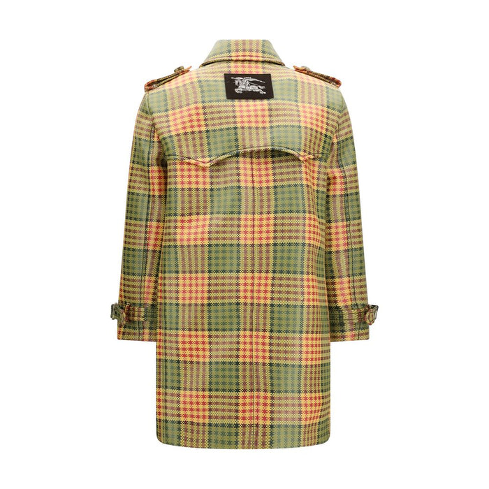 Burberry 54% Polyester 46% Polyamide coat in multicolor — view 2