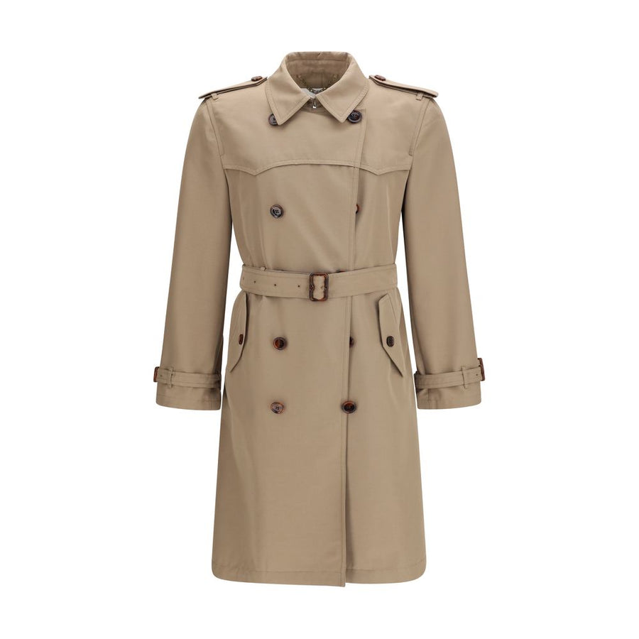 Burberry 60% Silk trench coat in beige