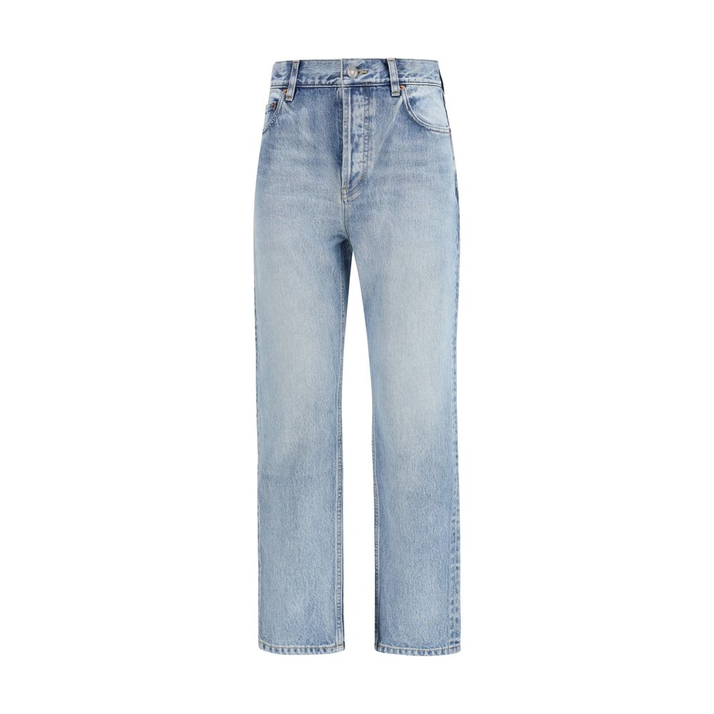 Saint Laurent 100% Cotton jeans in blue
